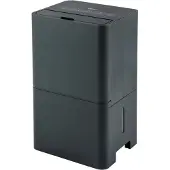 Qlima D812 Smart Luftentfeuchter WiFi 3-lagiger Filter - 50-75m³ - 2L - Entfeuchtet 12L/Tag - Timer, Hygrostat - Grau - Raumentfeuchter | Dehumidifier