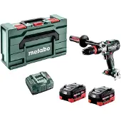 Metabo Akku-3-Gang-Schlagbohrschrauber SB 18 LTX-3 BL Q I Metal metaBOX 145 L - 18V 2x5.5Ah LiHD + A