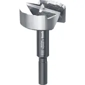 Kwb SPEED Forstnerbohrer ø 50 mm aus vergütetem Spezialstahl mit präzisem Wellenschliff, Zentrierspitze, optimal geschärften sowie gehärteten Schneiden und polierter Oberfläche