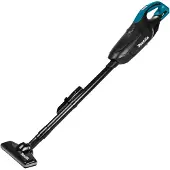 Makita DCL182ZB, 2-in-1-Stabstaubsauger, Staubbeutel, Schwarz, Türkis, Trocken, Filterung, 71 dB