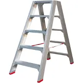 JumboStillads JUMBO trappestige, smal, 5 trin/1,20 m