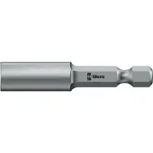 Wera 05135903001, 1 Stück(e), Hexagonal, 25,4 / 4 mm (1 / 4 Zoll), M10, Edelstahl, 5 cm