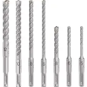 Bosch PRO SDS plus-5X Hammerbohrer-Set, 5/6/8/6/8/10/12 mm, 7-teiliges Set - 2608707246
