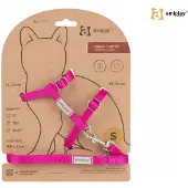 Amiplay Geschirr + Leine für Katze Samba M Rosa