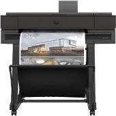 HP Designjet T870 24-Zoll-Drucker, Thermal Inkjet, 2400 x 1200 DPI, PDF, -GL/2, TIFF, JPEG, -RTL, CALS G4, URF, Cyan, Mattschwarz, Magenta, Gelb, 2400 x 1200 DPI, 120 pph