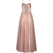 Vera Mont Abendkleid "Damen mit Stickerei" Ohne Tasche Rückenfrei