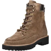 Paul green Velour earth Metallic Stiefelette Braun : 36.5