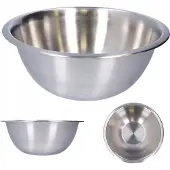 Cadro Große Edelstahl Küchenschüssel 27,5 cm Rührschüssel