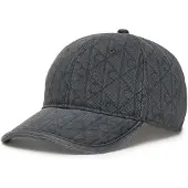 Calvin Klein Denim Emblem Burnout Cap Charcoal Gray Größe: OS | Hüte Outlet | Damen | Schwarz