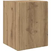 vidaXL TV-Wandschrank 30 x 31 x 40 cm Kunsthandwerk Eiche
