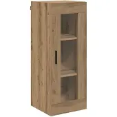 vidaXL Wandschrank Artisan-Eiche 34,5 x 34 x 90 cm