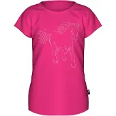 Trigema T-Shirt "T-Shirt mit glitzerndem Pferde-Printmotiv" 1 Stk.