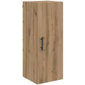 vidaXL Wandschrank Artisan-Eiche 34,5 x 34 x 90 cm Holzwerkstoff