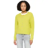Cartoon Strickjacke "Damen mit Rundhalsausschnitt" 1 tlg.