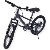 Buxibo - Austin-Fahrrad - Kinder-Mountainbike - Stahlrahmen - 20 Zoll - Grau