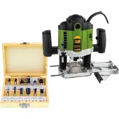 Procraft POB1700 Oberfräse 1200 Watt 6 - 8 mm + Zubehör