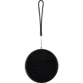 Globo Lighting LED Solarleuchte, Edelstahl, schwarz, Touchdimmer, D 12,5 cm