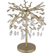 Globo Tischlampe Queena goldene Ø 36cm