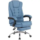 TPFLiving Bürostuhl OnixStoff Schwarz