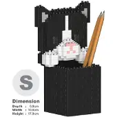 Jekca Tuxedo Cat Pencil Cup 01S ST01CPC02