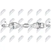 NTY NPW-NS-179 Antriebswelle Vorne Links für NISSAN JUKE (F15)