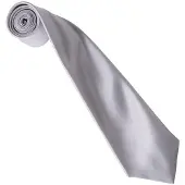 Premier - "Colours Collection" Krawatte (Silber)