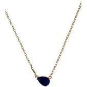 NAEMI Women Necklace in Rose Gold Navy | Gr.: onesize