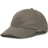 Calvin Klein Monogram Embroidery Cap Charcoal Gray Größe: OS | Hüte Outlet | Herren | Schwarz