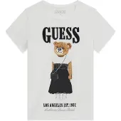 GUESS T-Shirt J6RI10 K6YW4 Weiß Regular Fit
