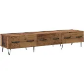 vidaXL TV-Schränk Altholz 150 x 36 x 30 cm Holzwerkstoff