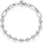 Leonardo Jewels Halskette 45 gold Odelle, Kette, Schmuck, Edelstahl, Achat, 024938