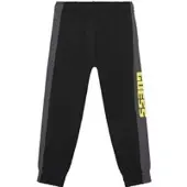 GUESS Jogginghose N6RB01 KA6R4 Schwarz Regular Fit
