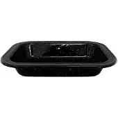 GRANITE WARE Graniteware - Rechteckige Auflaufform aus emailliertem Stahl - Schwarz