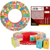 Idena Adventskalender zum Selbstbefüllen Ø31,5x6,5cm