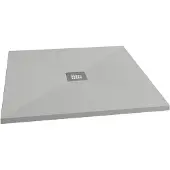 Schulte Duschwanne Centrostone ExpressPlus 90 x 90 x 3 cm warm grey EP220090 103