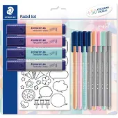 Staedtler Buntstifte-Set - Pastel - 12 Teile - - One Size - Buntstiftsets