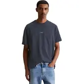 Marc o'polo Marc OPolo DENIM T-Shirt mit Labeling vorne mittig
