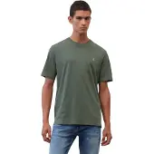 Marc O'Polo T-Shirt "T-Shirt Small-Logo 1er Pack", Herren, Gr. XL, grün, Obermaterial: 100% Baumwolle CO., Shirts T-Shirt