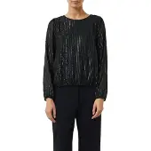 Comma Blouses Black Größe: 42 | Longsleeves Outlet | Damen | Schwarz