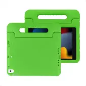 IMoshion Schutzhülle mit Handgriff kindersicher für das Apple iPad 9 (2021) 10.2 Zoll / iPad 8 (2020) 10.2 Zoll / iPad 7 (2019) 10.2 Zoll - Grün