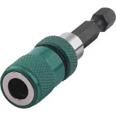 Wolfcraft Bithalter mit Tiefenanschlag und Ringmagnet 2411000