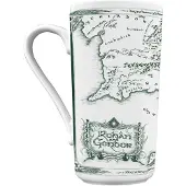 Taru sormusten herrasta Lord of the Rings Tazza Grande: White Map