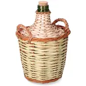 Big Buy Cooking Dekorative EDM Wicker Cane Dekorative Karaffe