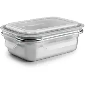 Ibili Lunchbox 669306 Edelstahl rechteckig 600 ml
