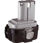 Makita Ni-MH 9135 9.6V, Akku, Nickel-Metallhydrid (NiMH), 3 Ah, 9,6 V, Schwarz, Silber, 1 Stück(e)
