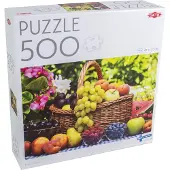 Tactic Puzzle Lovers Basket of Fruits 500 pcs puzzle, 500 Stück(e), Speisen und Getränke