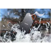 SanDisk Extreme PRO, 2 TB, 3.2 Gen 2 (3.1 Gen 2), 1050 MB/s, Passwortschutz, Schwarz, Orange