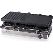 Cloer 6458, 8 Person(en), Aluminium, 1 Zone(n), Aluminium, Schwarz, Rechteckig, Aluminium
