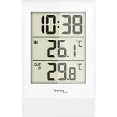 Techno Line WS 9178, Weiß, Innen-Thermometer, Außen-Thermometer, Thermometer, Akku, AA Mignon LR06, 85 mm