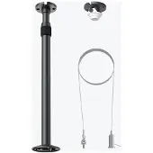 Yealink 3311091, Montageset, Schwarz, Grau, 470 g, 401 mm, 115 mm, 84 mm